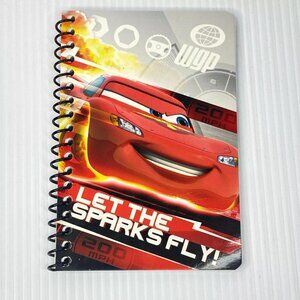 Disney Cars Blank Notebook Lined 4x6in Let the Sparks Fly!
